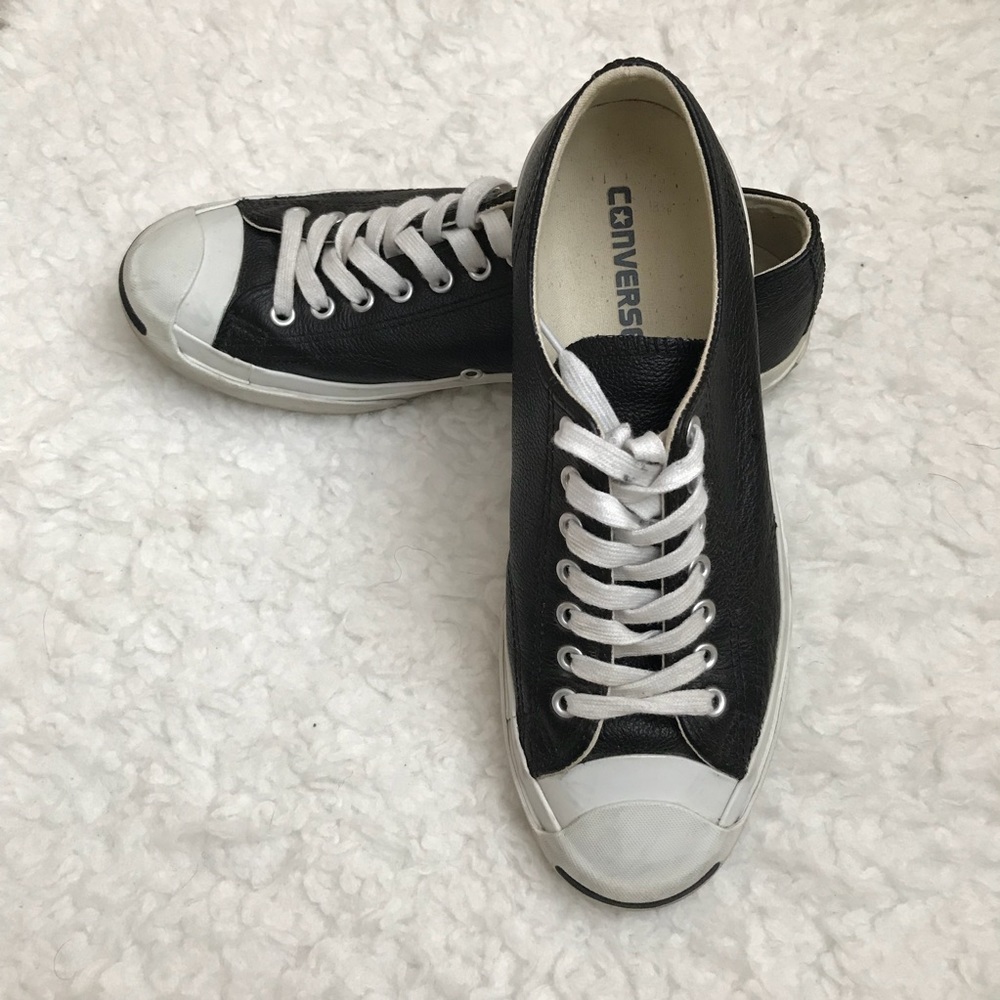 Converse Jack Purcell Jack OX Leather Sneaker - Picture 2 of 5